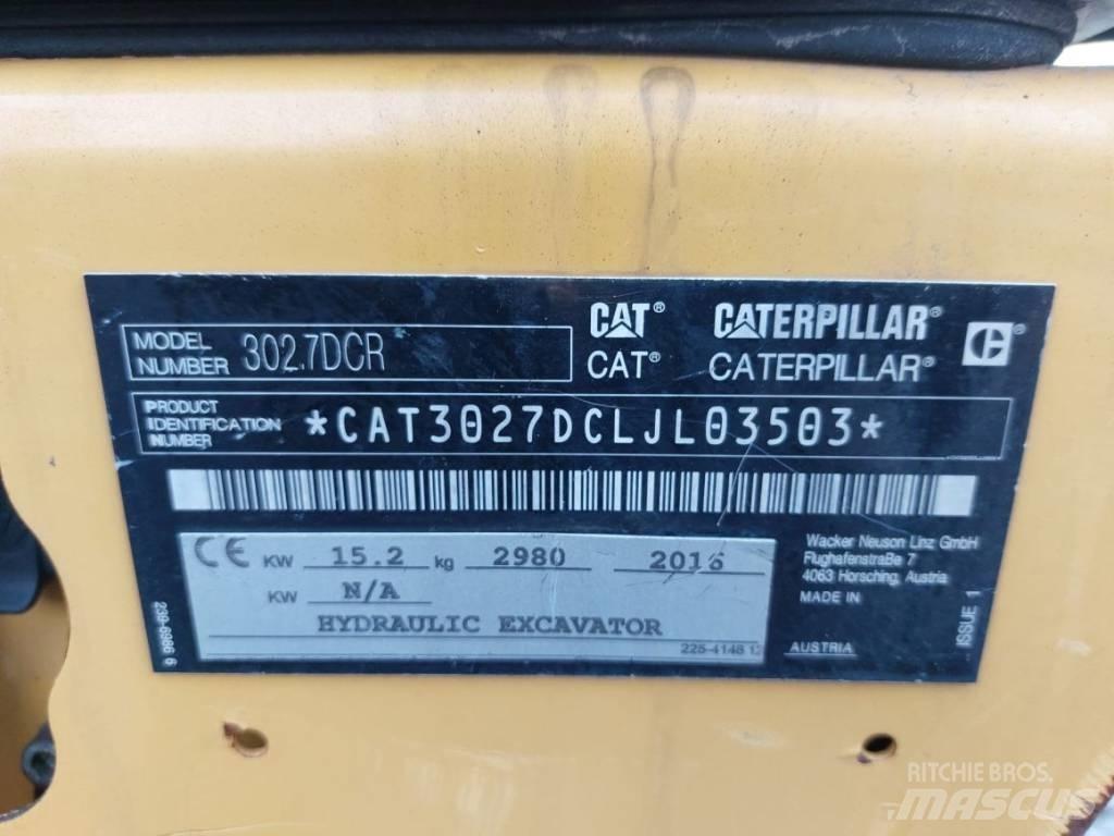 CAT 302.7 D CR Mini bageri < 7t