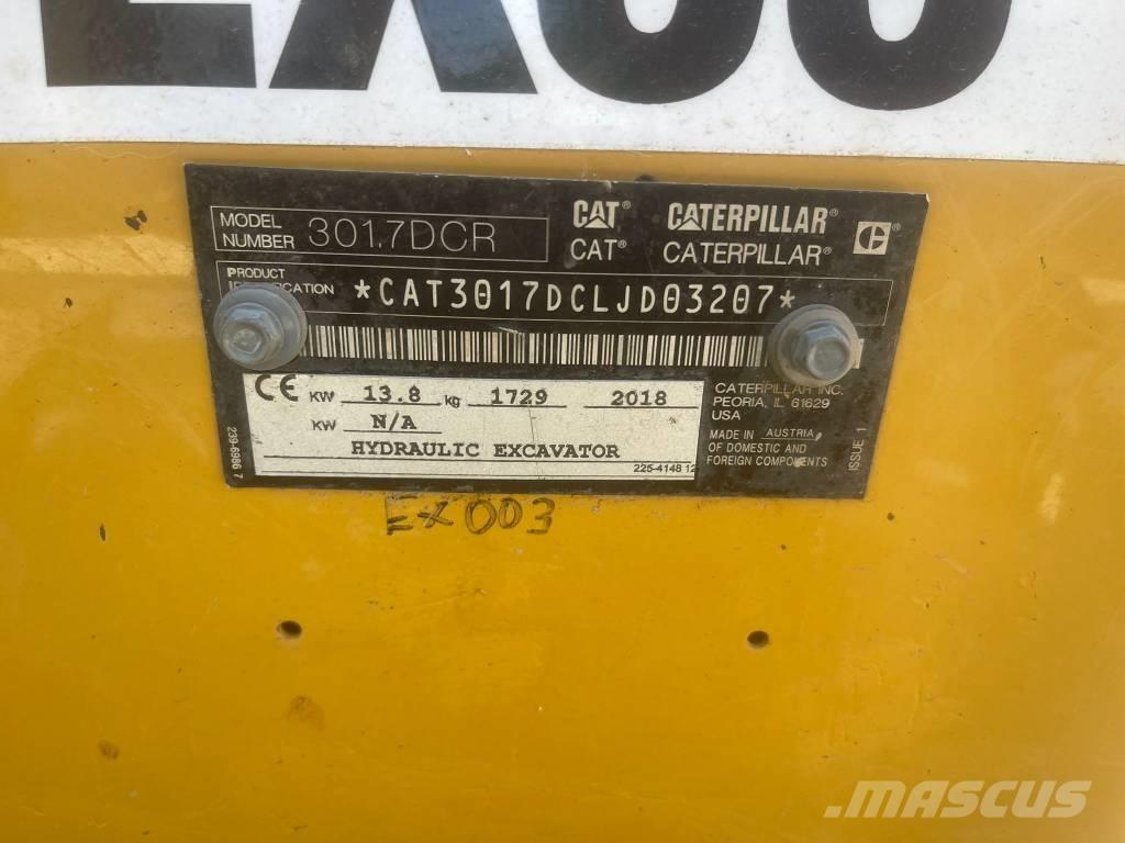 CAT 301.7 CR Mini bageri < 7t