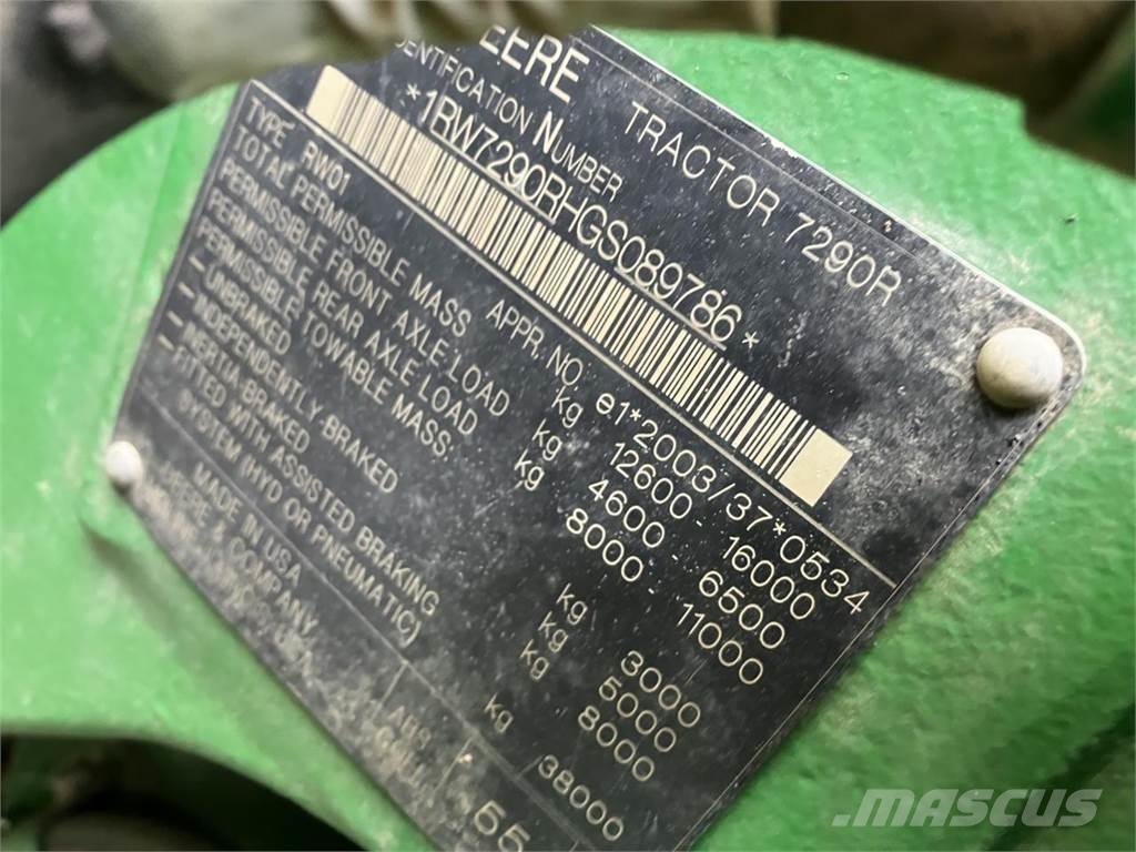 John Deere 7290R Traktori