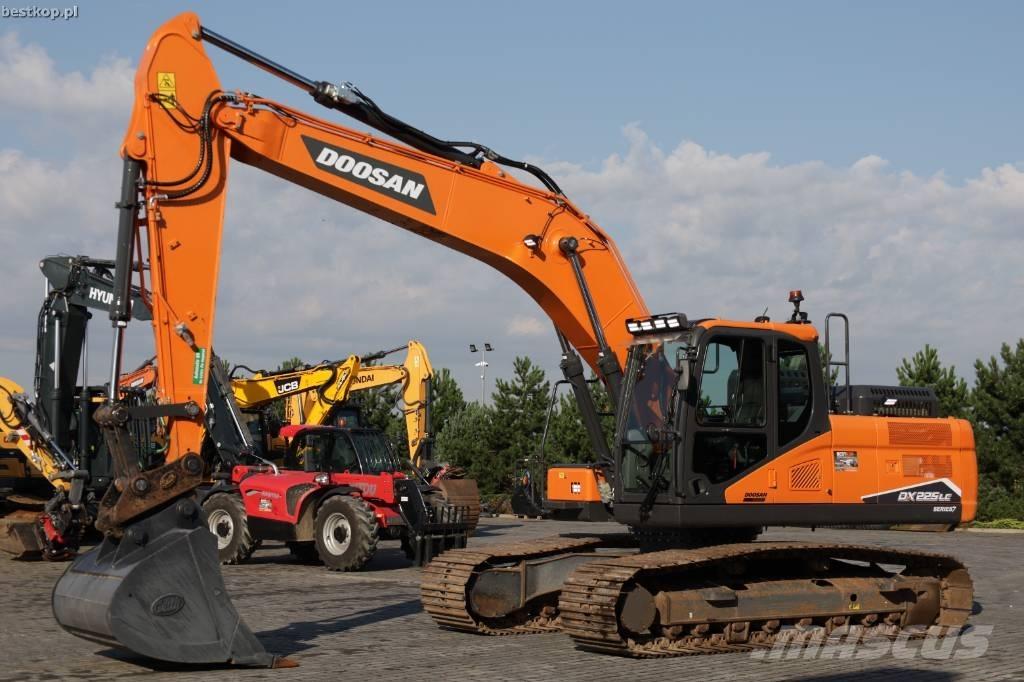 Doosan DX 225 LC-7 Bageri guseničari