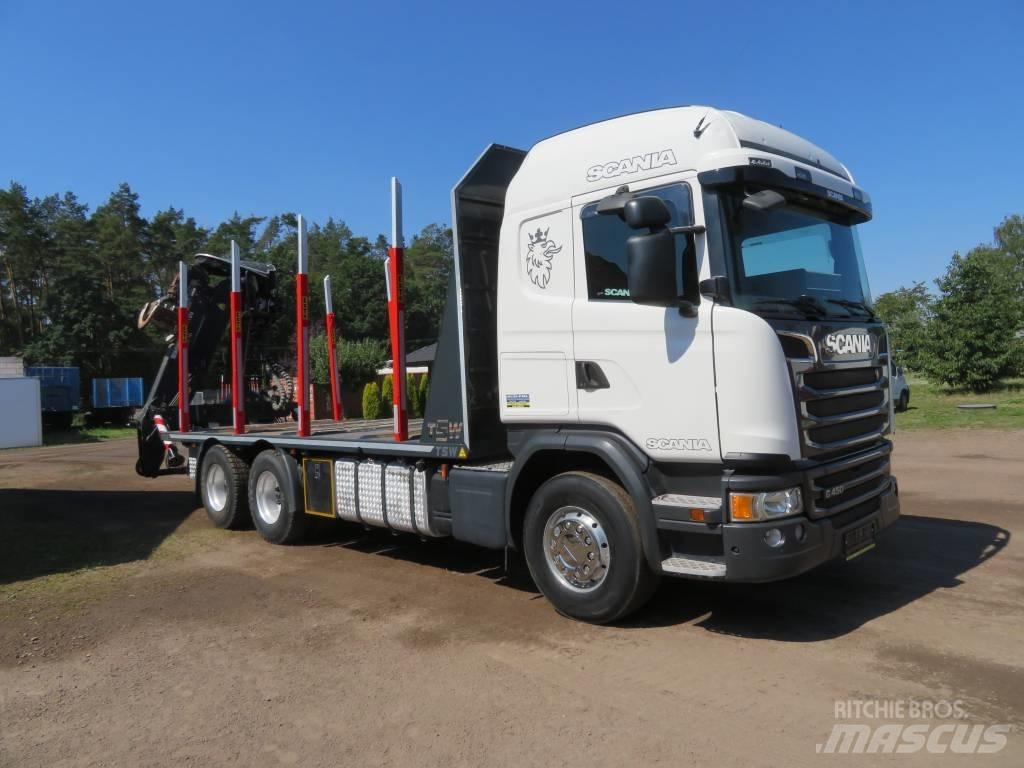 Scania G 450 Kamioni za drva Šticari