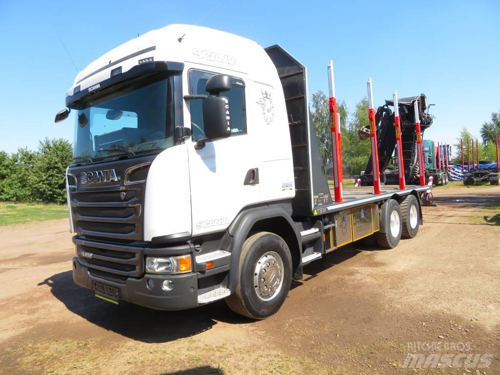 Scania G 450 Kamioni za drva Šticari