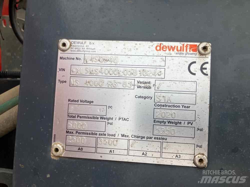 Dewulf MS4000 Sejalice za krompir