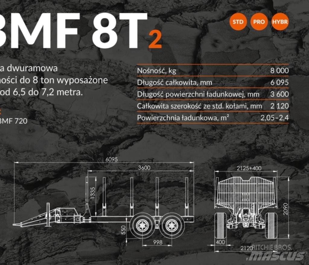 BMF 8T2 650 Šumske prikolice