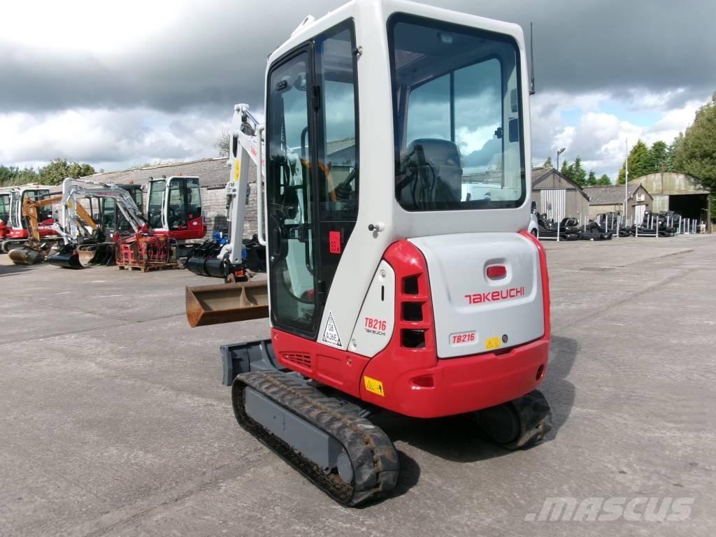 Takeuchi TB 216 Mini bageri < 7t