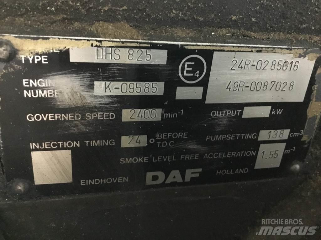 DAF DHS825 USED Motori za građevinarstvo