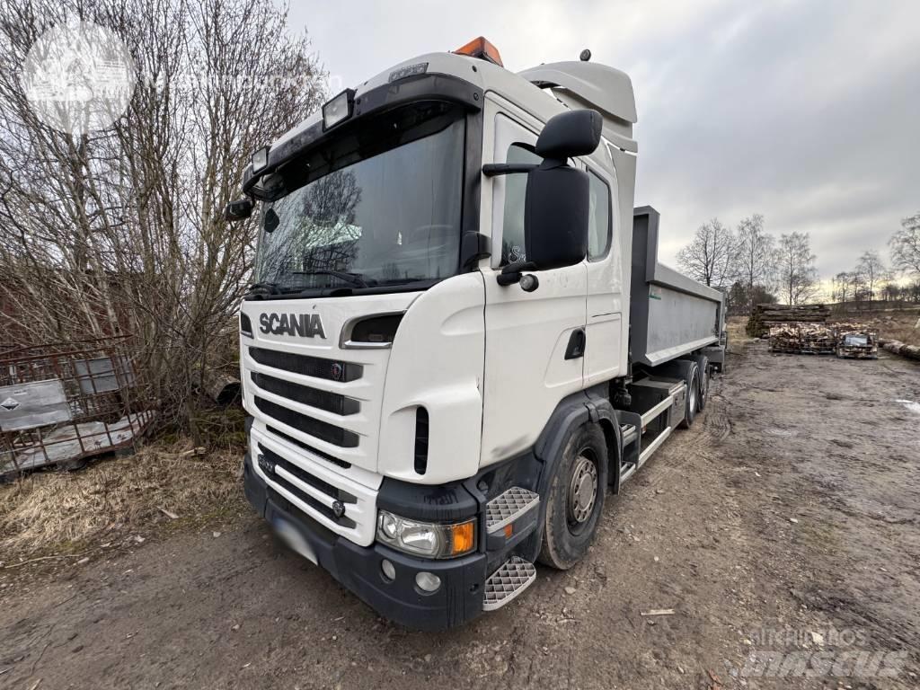 Scania R 500 LB Rol kiper kamioni sa kukom za podizanje tereta