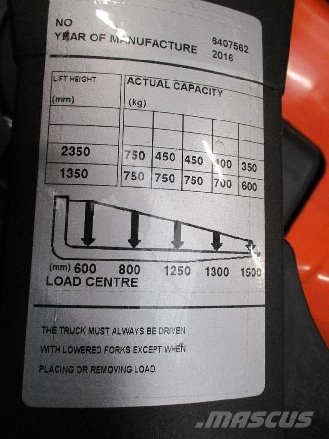 BT SPE120 XR Nisko podizni električni viljuškar sa stajalištom