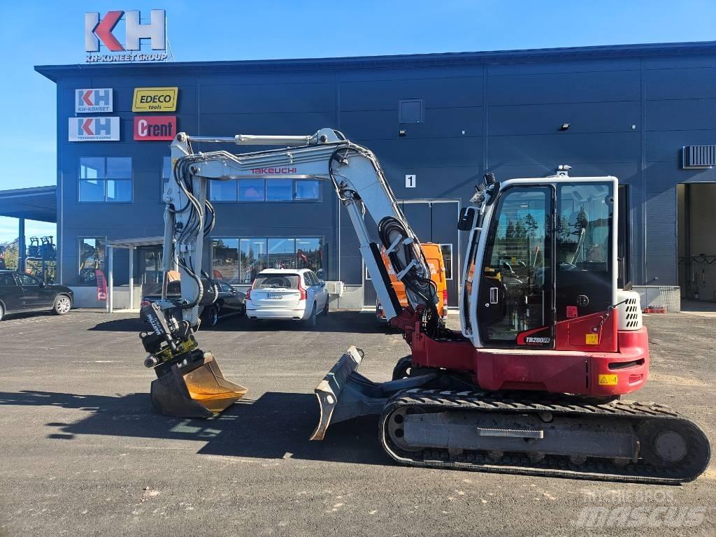 Takeuchi TB 280 FR Midi bageri 7t – 12t