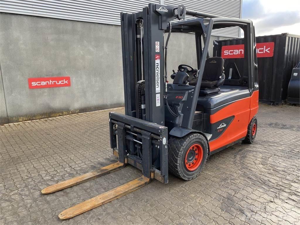 Linde E50 Električni viljuškari