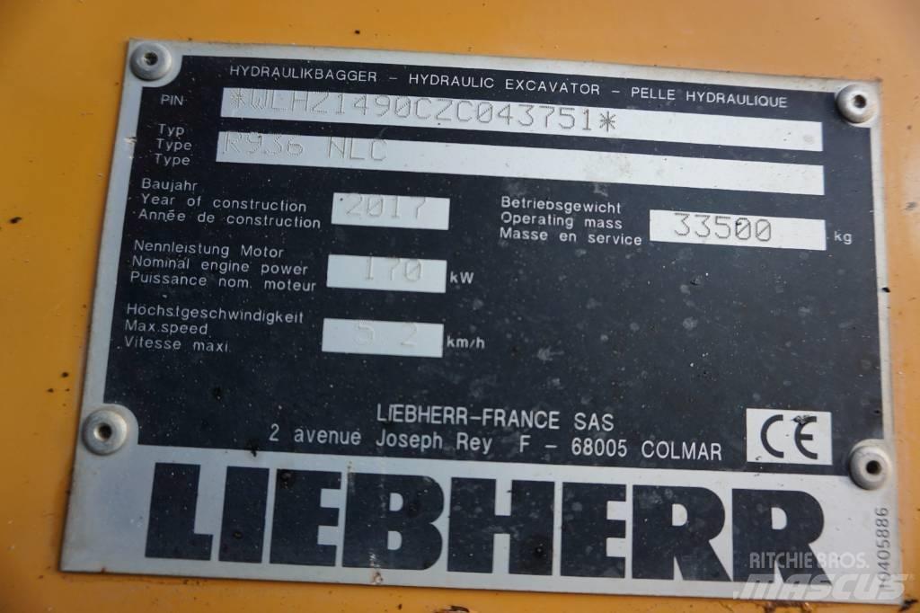 Liebherr R 936 N LC Bageri guseničari