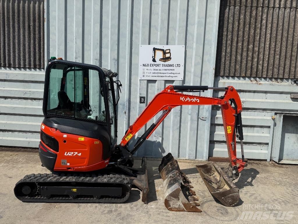 Kubota U 27 Mini bageri < 7t