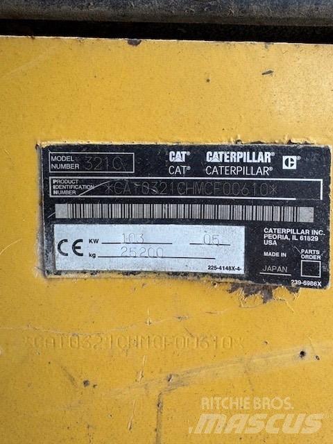 CAT 321 C LCR Bageri guseničari
