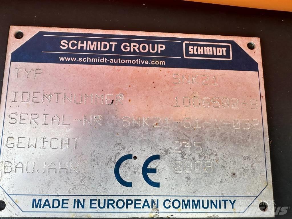 Schmidt SNK21 Snežne daske i plugovi