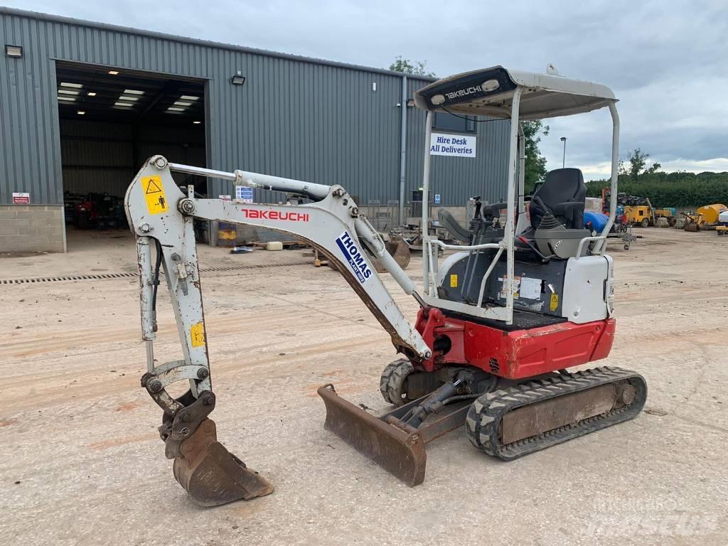 Takeuchi TB 215 R Mini bageri < 7t