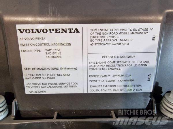 Volvo TAD1672VE Kargo motori