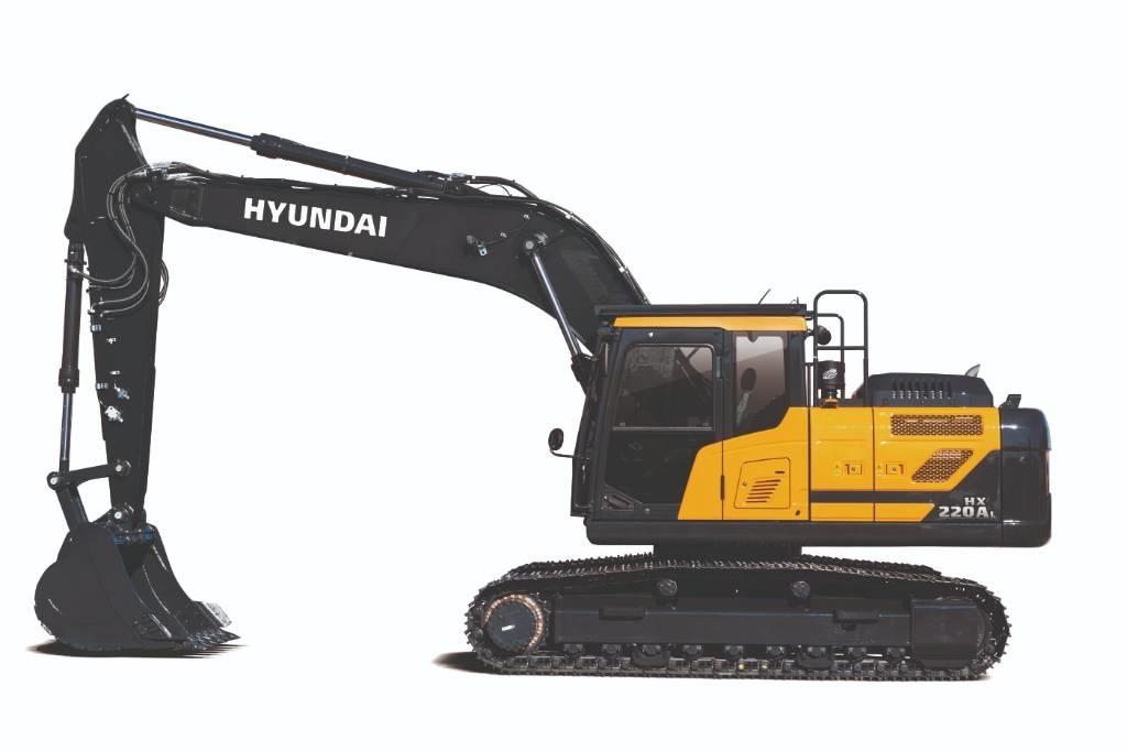 Hyundai HX 220 AL Bageri guseničari