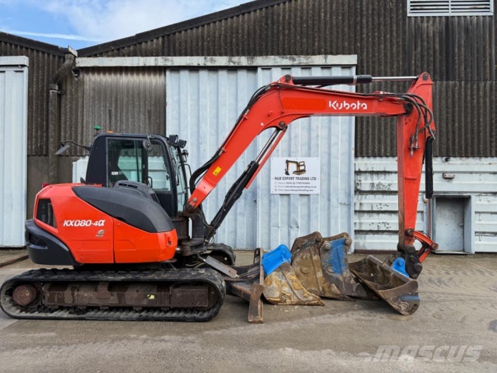 Kubota KX 080 Midi bageri 7t – 12t