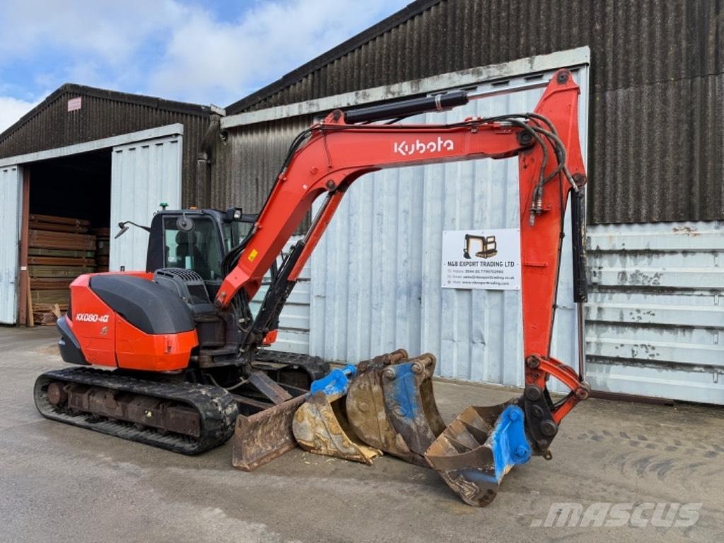 Kubota KX 080 Midi bageri 7t – 12t