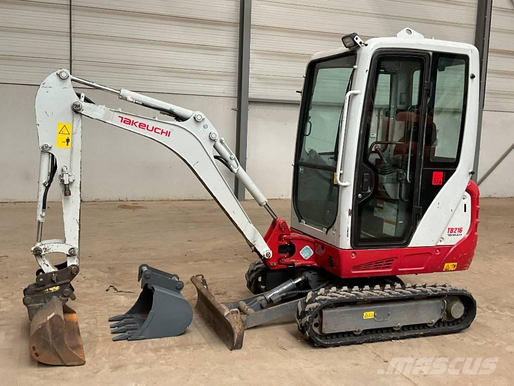 Takeuchi TB 216 Mini bageri < 7t