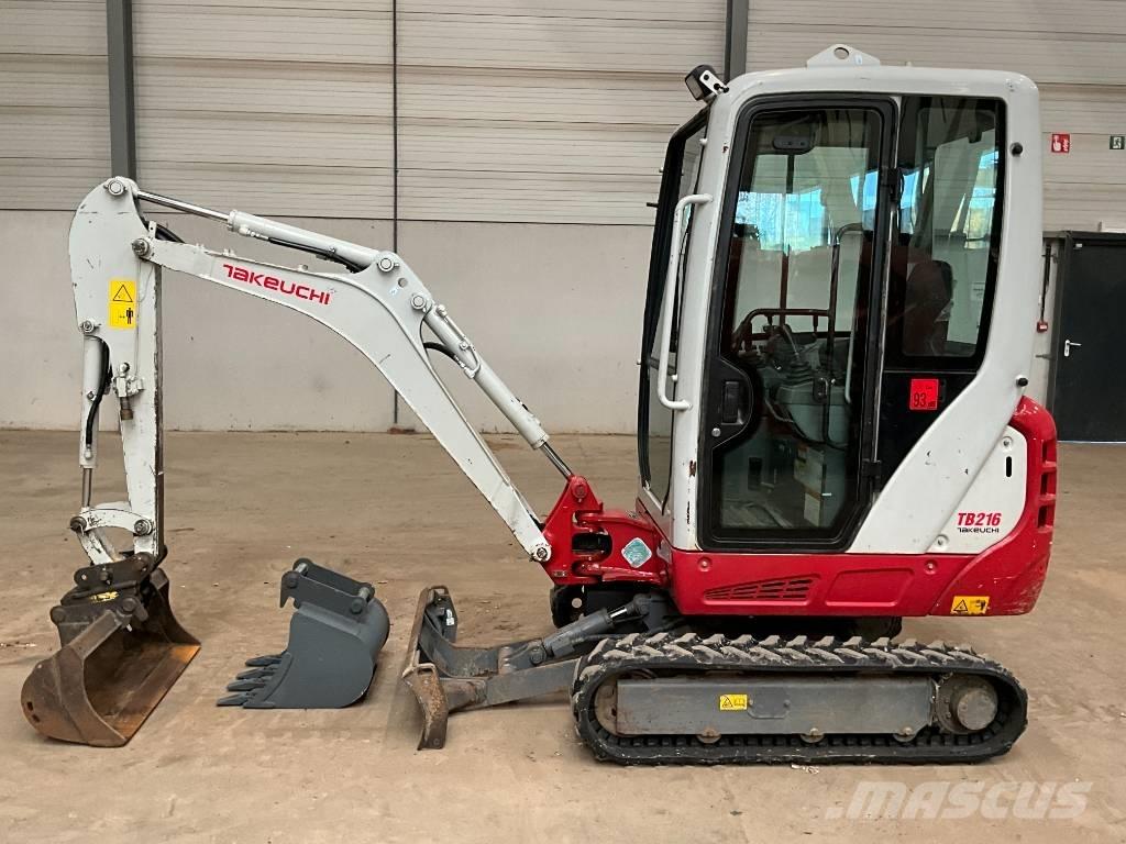 Takeuchi TB 216 Mini bageri < 7t