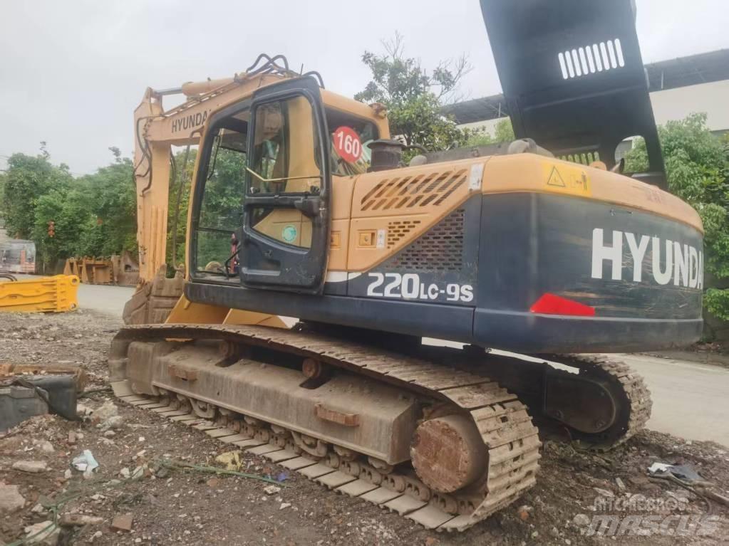 Hyundai R220lc-9s Bageri guseničari