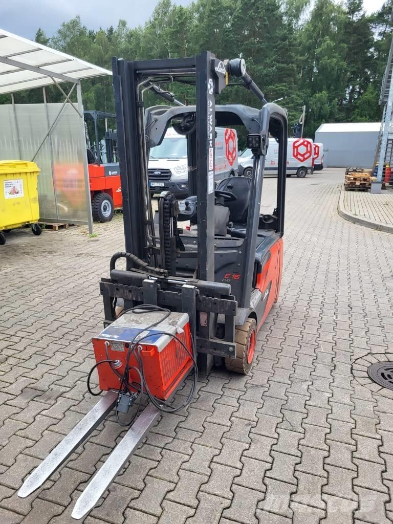 Linde E16 Električni viljuškari