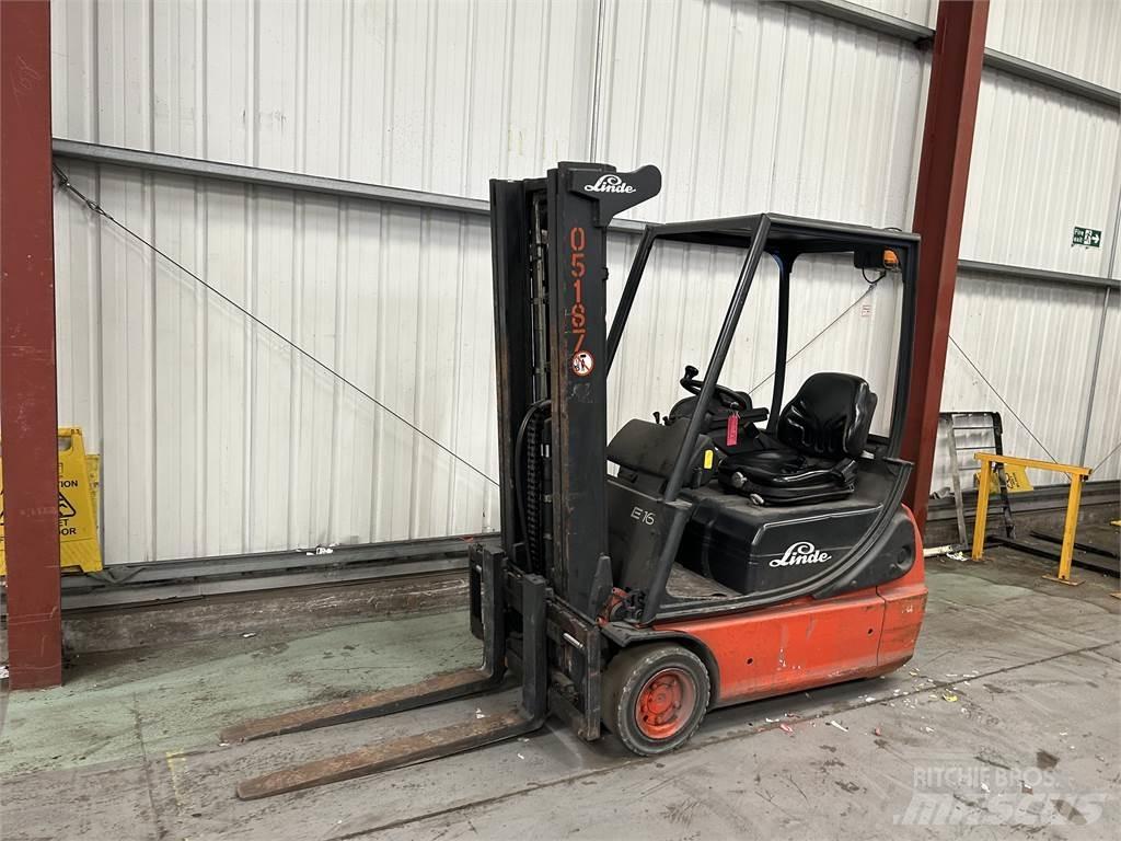 Linde E16C-02 Električni viljuškari