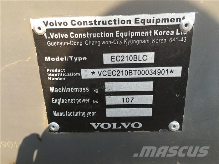 Volvo EC 210 B LC Bageri guseničari