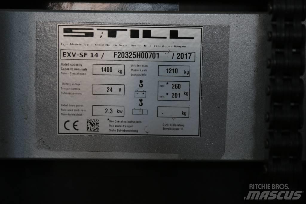 Still EXVSF14 Ručni električni viljuškar