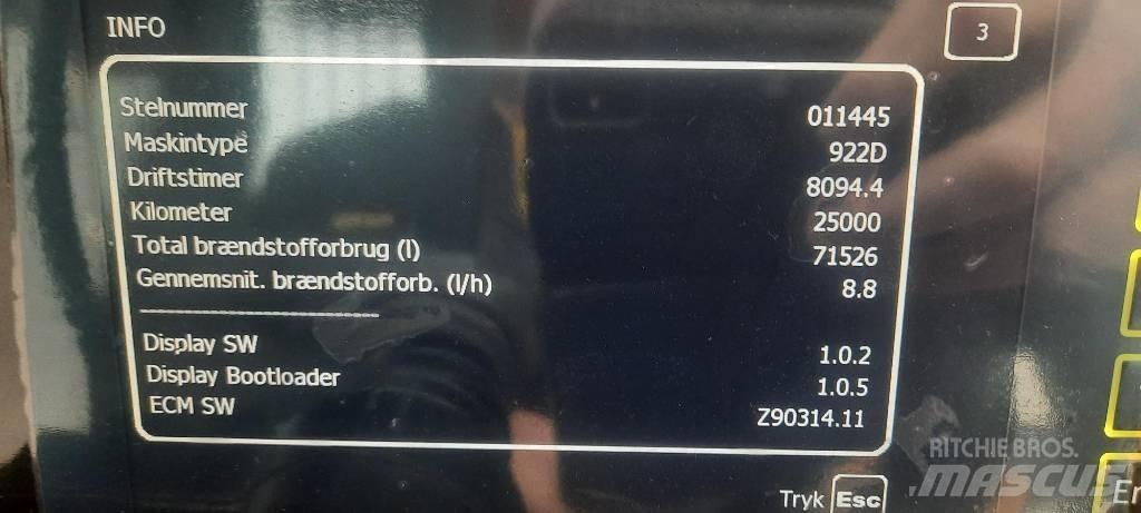 Hydrema 922D 2,55 Damperi