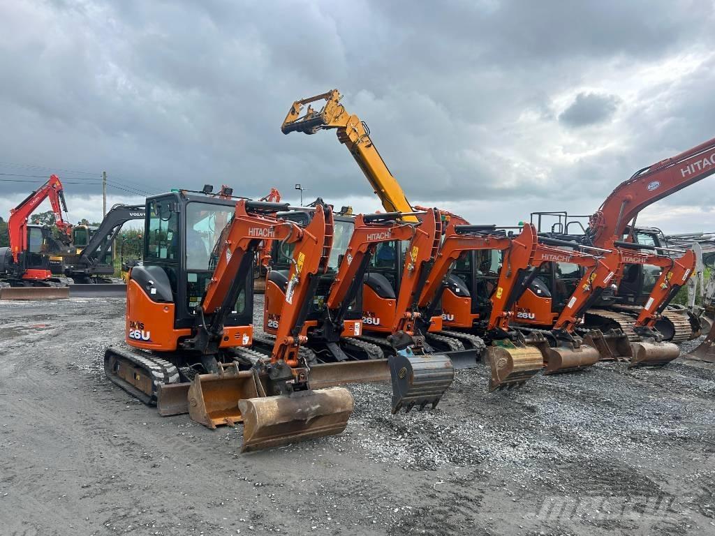 Hitachi ZX 26 U-6 Mini bageri < 7t