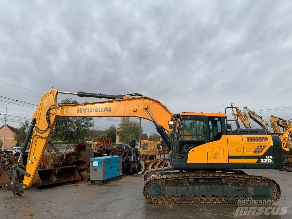 Hyundai HX 220 L Bageri guseničari