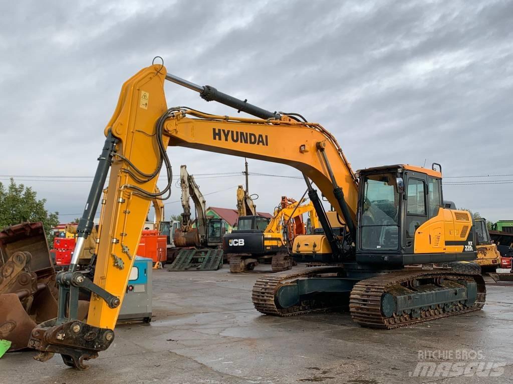 Hyundai HX 220 L Bageri guseničari