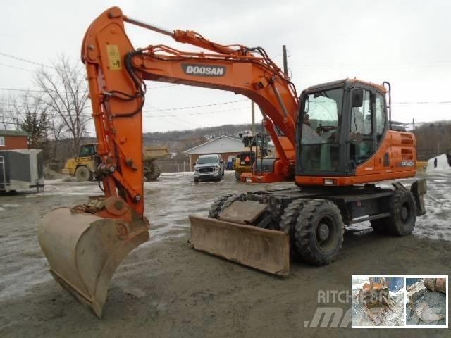 Doosan DX 140 W-3 Bageri točkaši