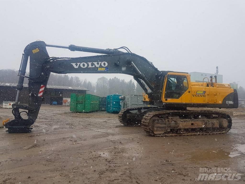 Volvo EC 700 B LC Bageri guseničari
