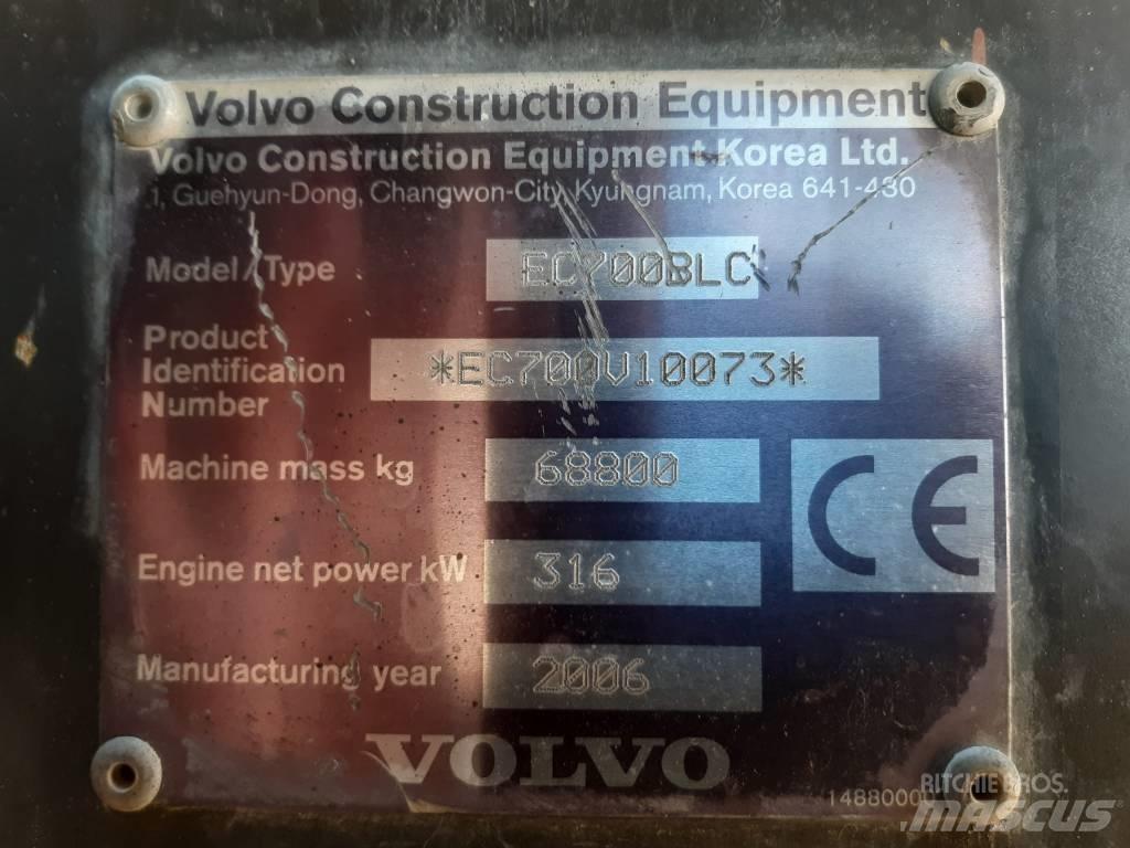 Volvo EC 700 B LC Bageri guseničari