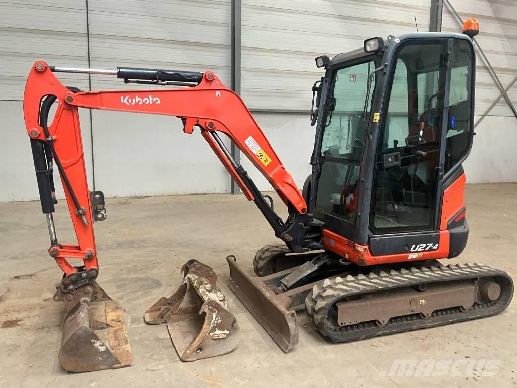 Kubota U 27-4 Mini bageri < 7t