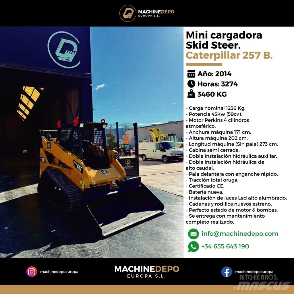 CAT 257 B Utovarivaču guseničara