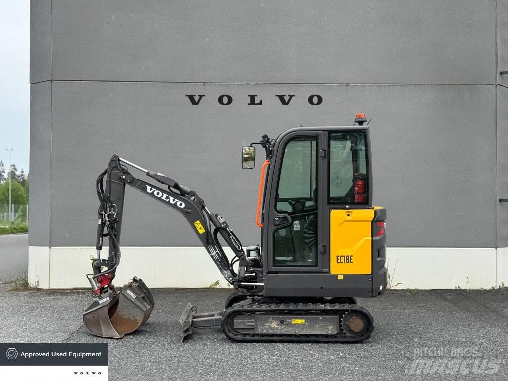 Volvo EC 18 E Mini bageri < 7t