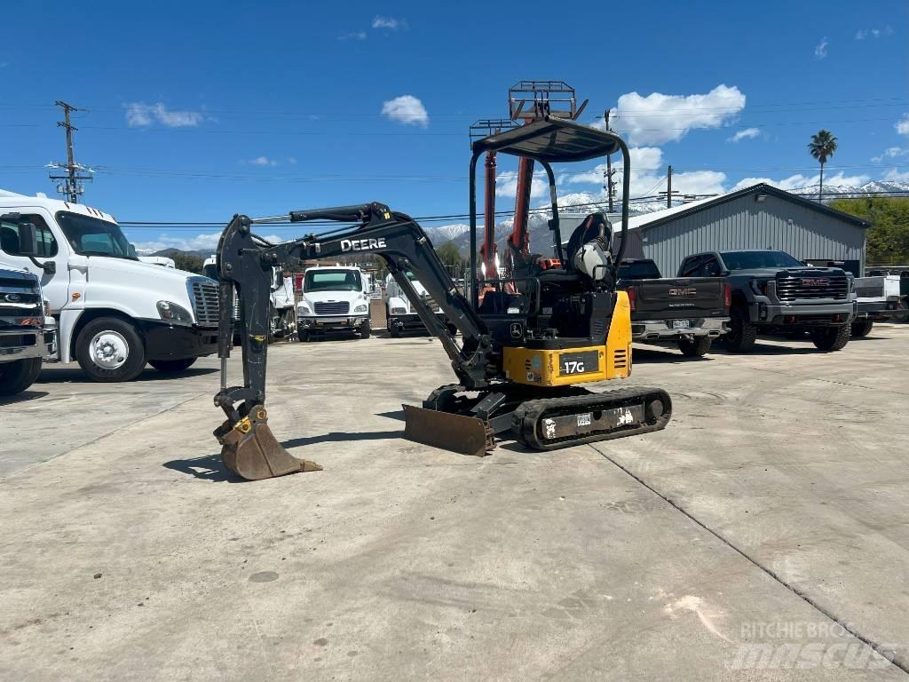 John Deere 17G Mini bageri < 7t