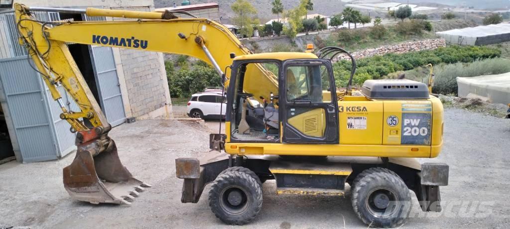Komatsu PW 200-7 Bageri točkaši