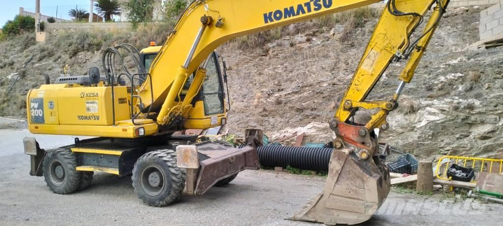 Komatsu PW 200-7 Bageri točkaši