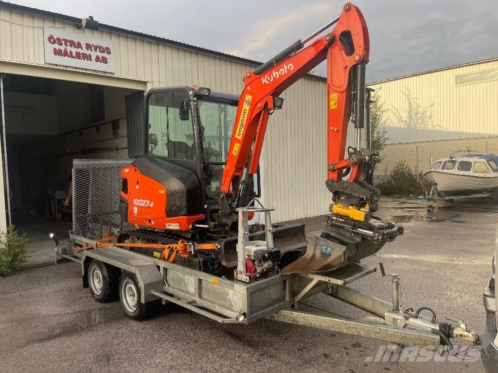 Kubota KX 027 Mini bageri < 7t