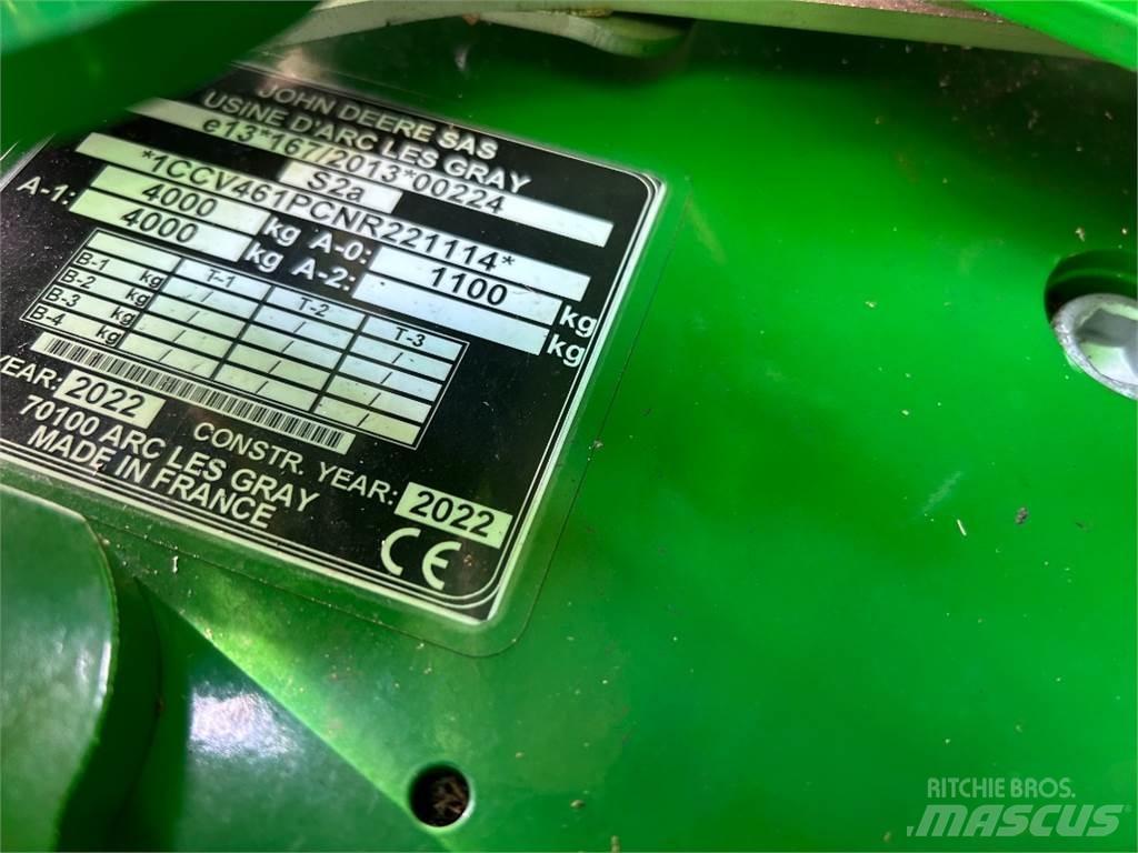 John Deere V461R Prese/balirke za rolo bale