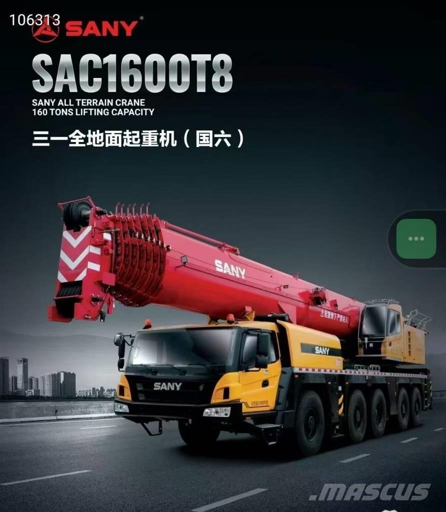 Sany SANY 160 Tons Polovne dizalice za sve terene