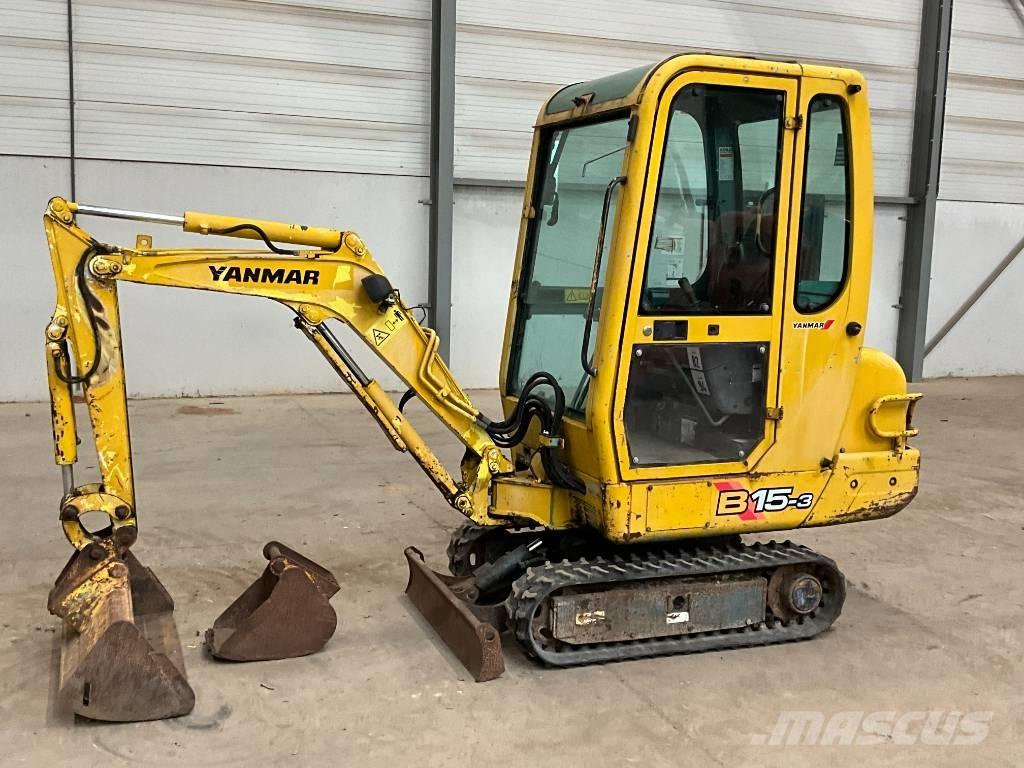 Yanmar B 15 Mini bageri < 7t