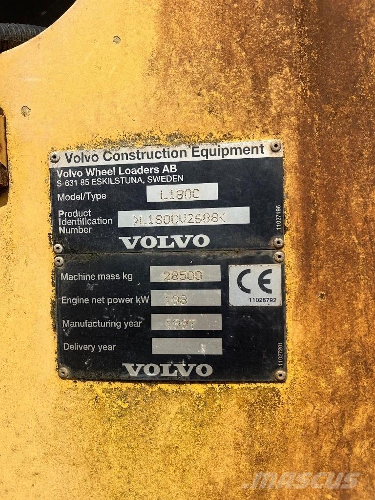Volvo L180c Utovarivači na točkove