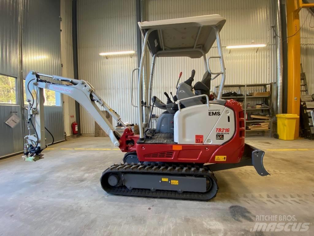 Takeuchi TB 216 A Mini bageri < 7t