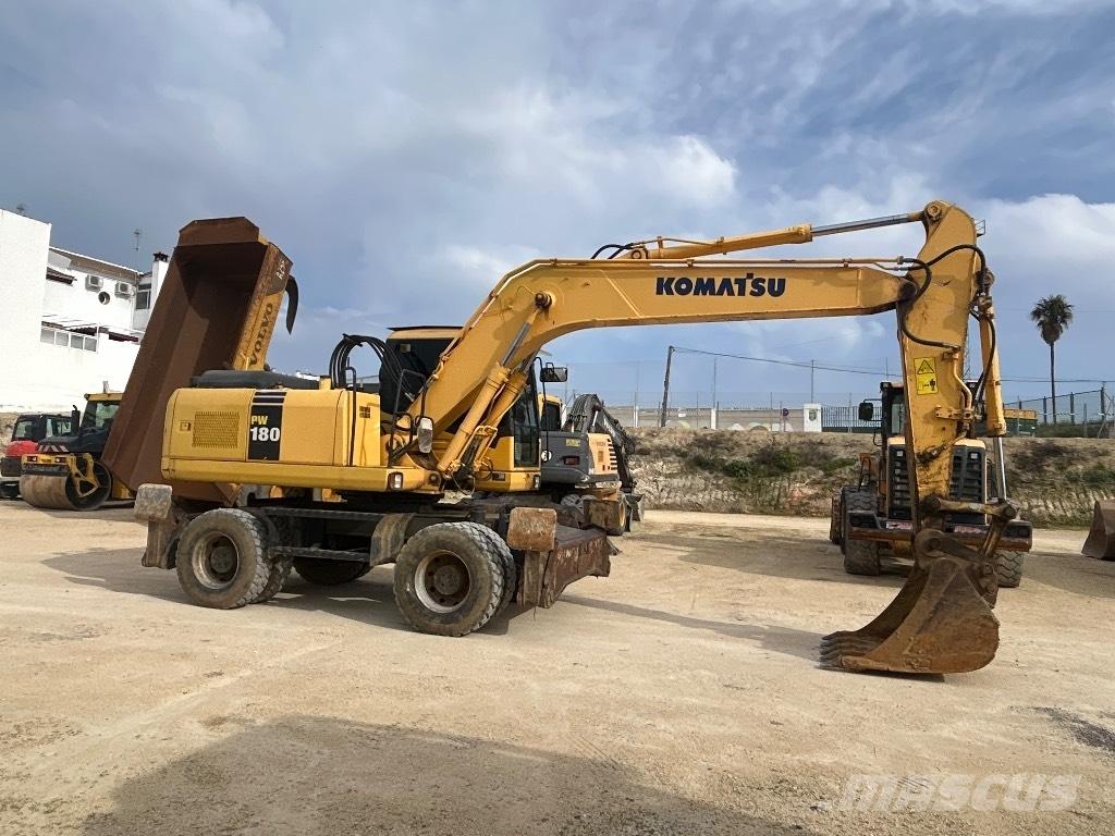 Komatsu PW 180 Bageri točkaši